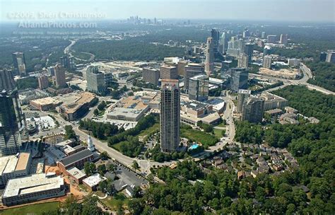 Buckhead Skyline Aerial- south | Skyline, Favorite places, Buckhead atlanta