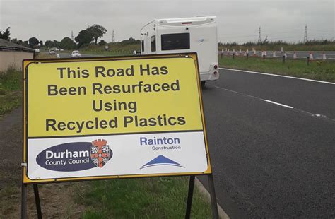 ‘Plastic roads’ trialled in County Durham | Aycliffe Today