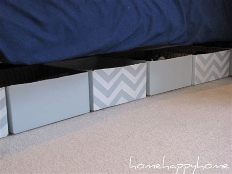 home happy home: diy underbed storage | Under bed storage, Diy, Bed storage