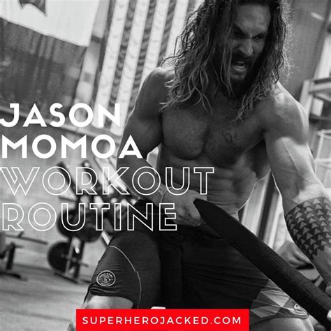 Jason Momoa Workout and Diet : Train to Become Aquaman! | Jason momoa ...