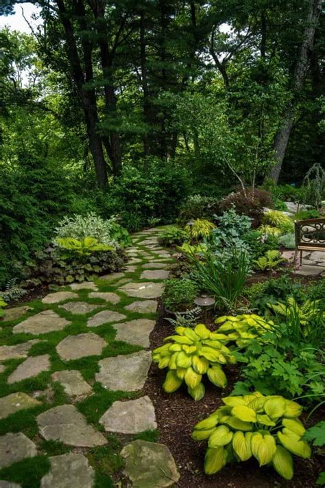 40+ Brilliant ideas for stone pathways in your garden