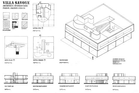 Villa Savoye Project :: Behance