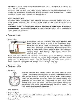 Pengukuran | PDF