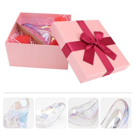 Glass Remembrance Gifts Dining Table Decor High Heel Shoe | eBay