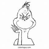 The Grinch Coloring Pages Free Printable PDF sketch template