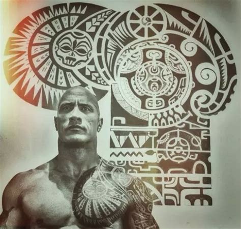 Dwayne Johnson “The Rock” Tattoos - Memory Lane Tattoo Studio Singapore ...