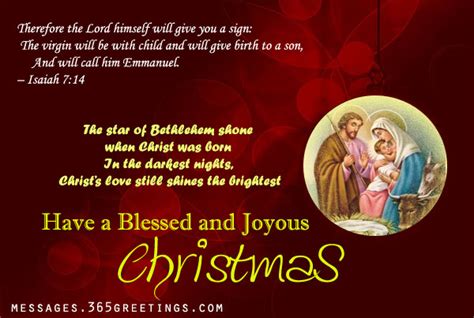 Christian Christmas Card Messages - Easyday