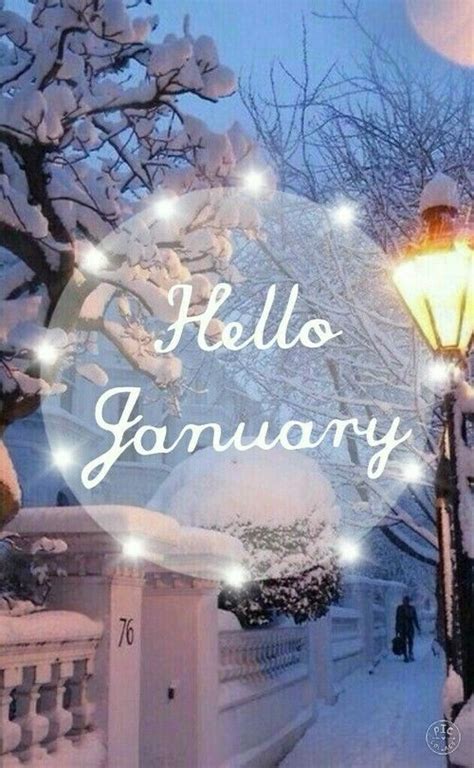 Hello January Pictures, Photos, and Images for Facebook, Tumblr, Pinterest, and Twitter