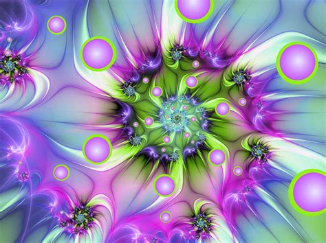 Colorful Fractal Art Digital Art by Gabiw Art