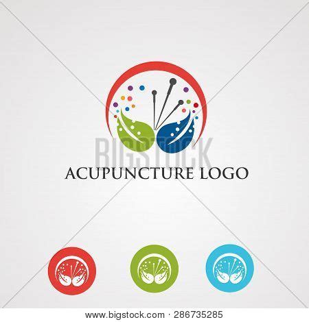 Acupuncture Logo Vector & Photo (Free Trial) | Bigstock