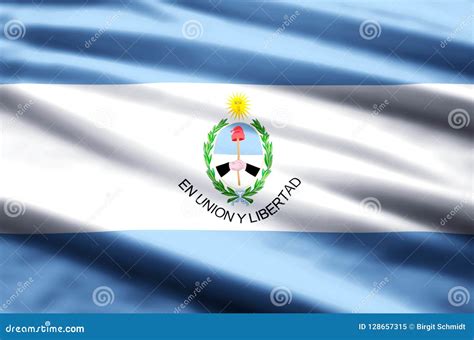 Ejemplo De La Bandera De San Juan_Argentina Stock de ilustración - Ilustración de naturalice ...