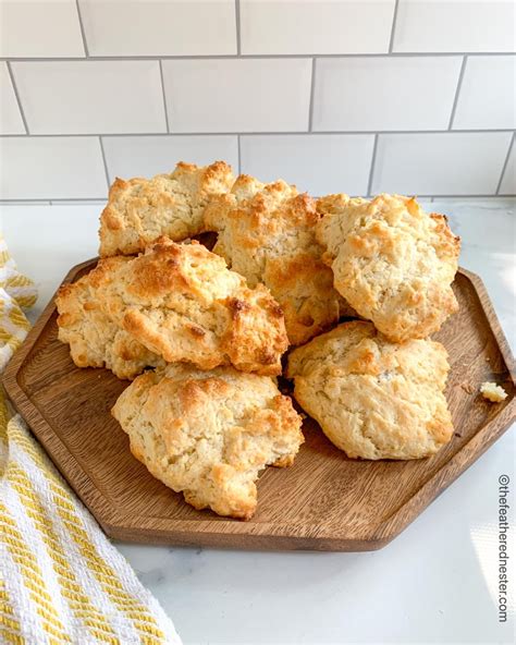 Bisquick Drop Biscuits (Simple & Quick!) - The Feathered Nester