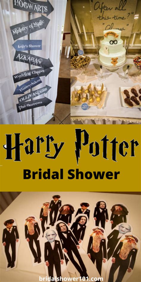 Harry Potter Bridal Shower Ideas (Free Game Included!) | Bridal Shower 101