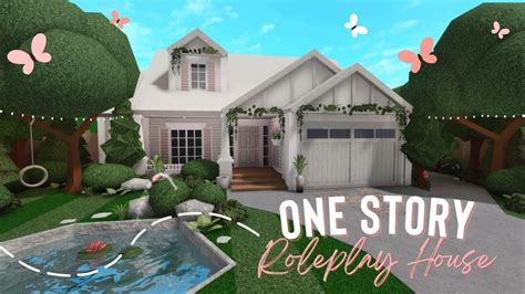 Bloxburg | Aesthetic One-Story Roleplay House | Speed Build - YouTube