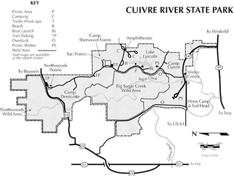 Cuivre River State Park Trail Map – The World Map