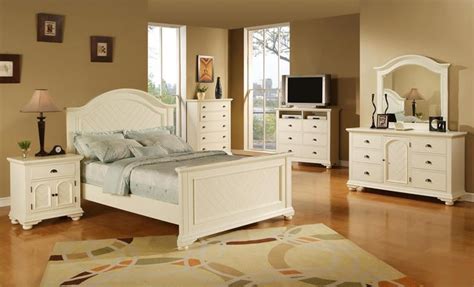 Dallas Designer Furniture | Brook White Bedroom Set