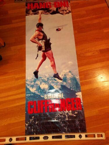 Cliffhanger 1993 movie poster banner 73x26 | #3916556060