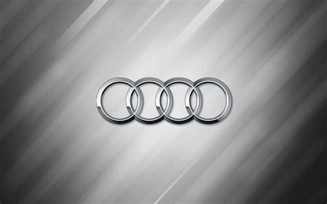 Audi Logo Wallpaper 4k