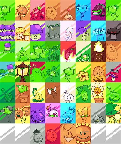 I've finally finished all the plants from the first PVZ game, and here ...