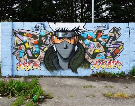 Best naruto/Anime Graffiti art | Anime Amino