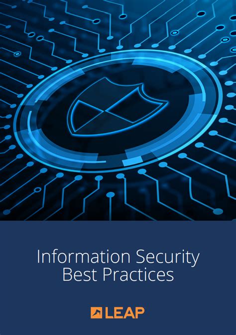 Information Security Best Practices | LEAP Community