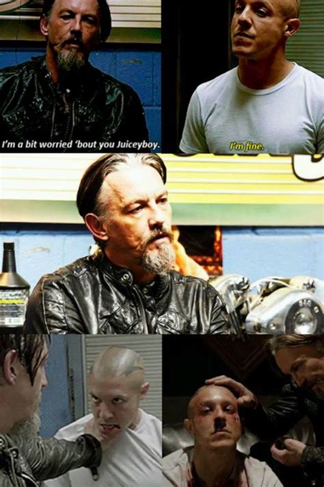 Chibs & Juice. For me, this scene was Chibs basically saying "I love ...