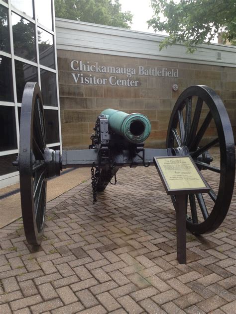 Chickamauga Battlefield Welcome Center in Fort Oglethorpe, GA Chickamauga Battlefield, Fort ...