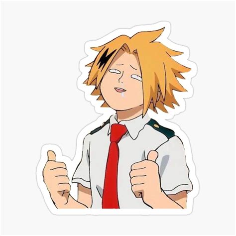 Denki Kaminari Stickers Cute Stickers Anime Stickers Anime Printables ...