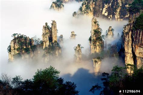 Nature Landscape Photography China National Park, Fine Art Wall Decor Photograph for Home and ...