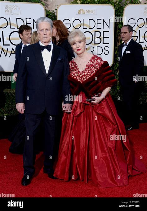 Musician Brian Wilson, left, and Melinda Ledbetter attend the 73rd ...