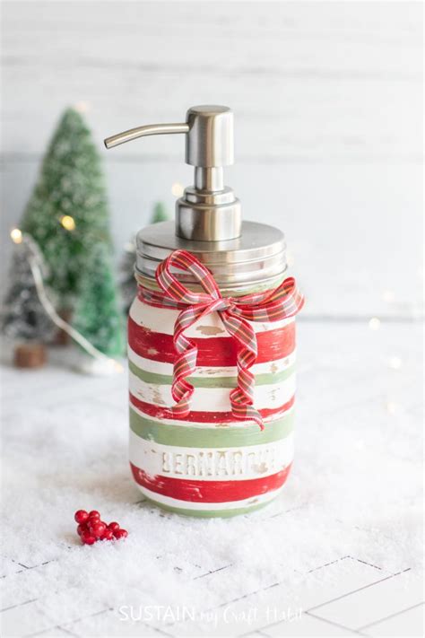 DIY Soap Dispenser for Christmas – Sustain My Craft Habit