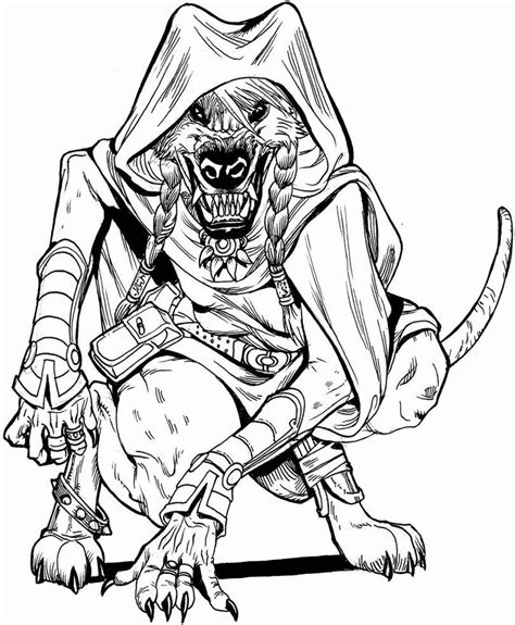 Wolfman by Pressurecomics | Wolfman, Humanoid sketch, Coloring pages
