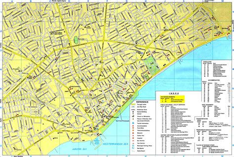 Limassol Maps. Limassol area map and Limassol city map.