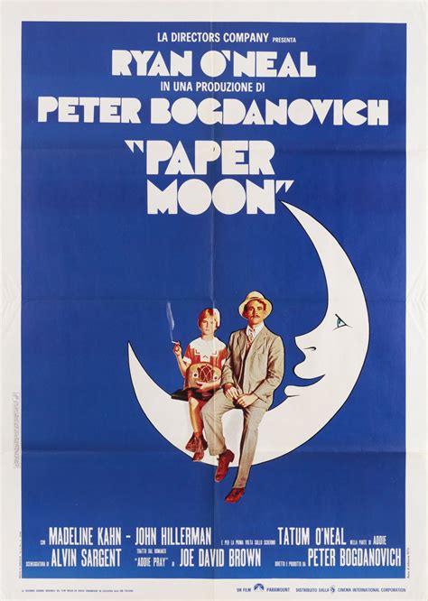 Paper Moon Original 1974 Italian Due Foglio Movie Poster - Posteritati ...