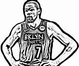 Kevin Durant Coloring Pages sketch template