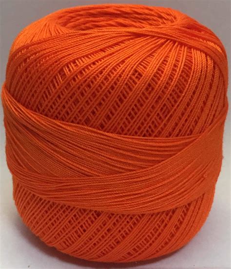 HILO CROCHET OMEGA #10 30g 12PZ NARANJA C150 – Almacen Sun Wah