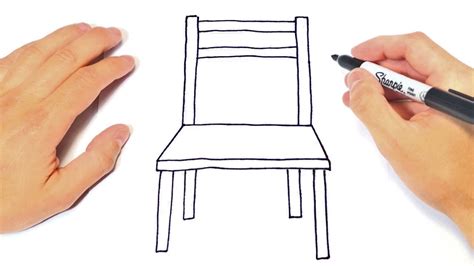 Simple Chair Drawing Side View