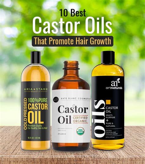 10 Best Castor Oils That Promote Hair Growth | Promotes hair growth, Hair growth oil, Castor oil ...