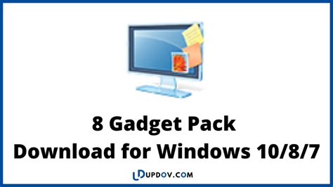 8 Gadget Pack 34.0.0 Download for Windows (2022 Latest) - Updov