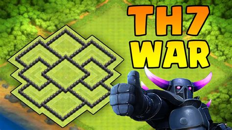 BEST TH7 BASE-COC TH7 ANTI EVERYTHING NEW UPDATE [3 AIR DEFENSE] - YouTube