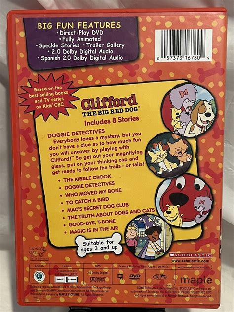 Clifford - The Big Red Dog - Doggie Detectives [DVD, 057373167809] | eBay