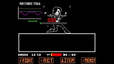 undertale EXTRA ep1 ballet shoes no healing vs mettaton ex - YouTube