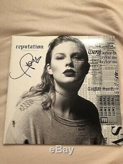 Taylor Swift Signed/autographed Reputation Vinyl