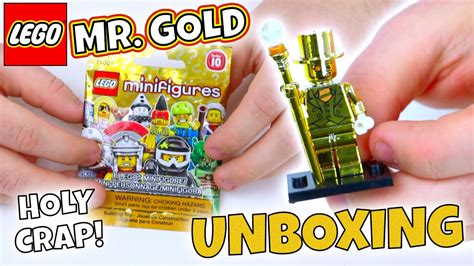 Lego Gold Minifigure : Lego Mr Gold Minifigures Series 10 Lego Custom Eur 42 17 Picclick De