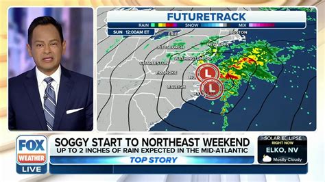 Coast-to-coast storm to impact Northeast, mid-Atlantic with rainy weather on Saturday | Fox Weather