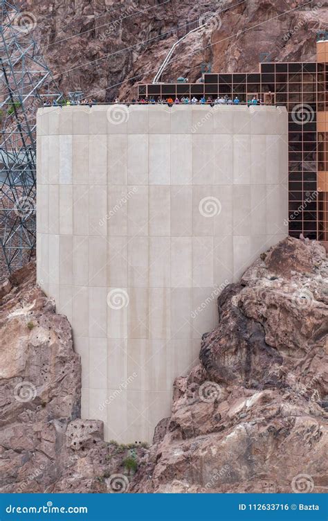 One of the Visitor Center on Th Hoover Dam Stock Photo - Image of colorado, concrete: 112633716