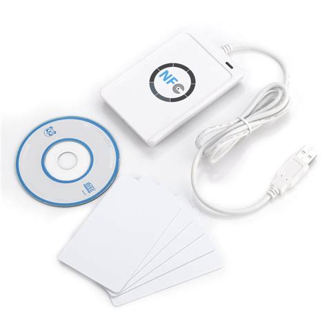 NFC RFID Reader/Writer ACR122U ISO 14443 A/B NFC Reader RFID Reader Card Reader + Free Software ...