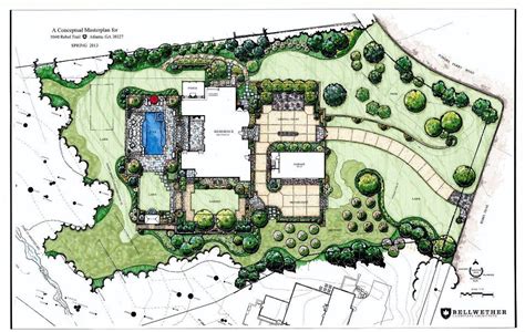 Masterplan | Landscape architect, Landscape plans, Landscape design plans