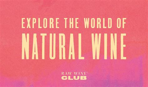 RAW WINE Club - Tasting Notes (USA)