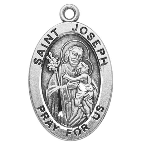 Sacco Company > J Saint Names > ST JOSEPH PATRON SAINT MEDAL